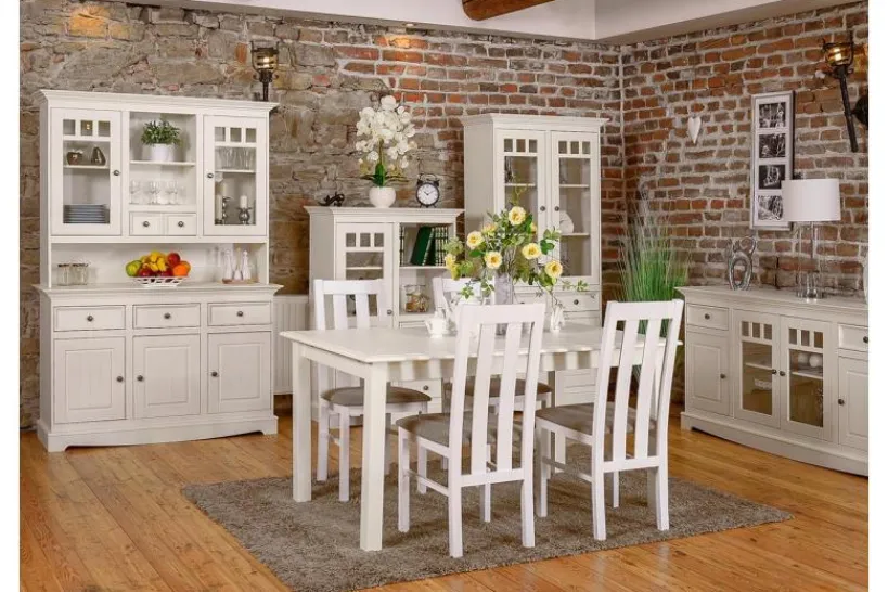 Arrediorg Alzata per credenza shabby chic pino massello