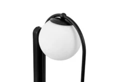 Arrediorg Applique bocce simmetriche nera PANARI W2