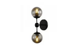 Arrediorg Applique lampada da parete di design in vetro