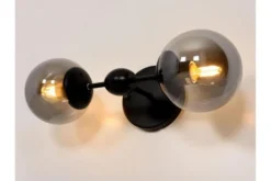 Arrediorg Applique lampada da parete di design in vetro
