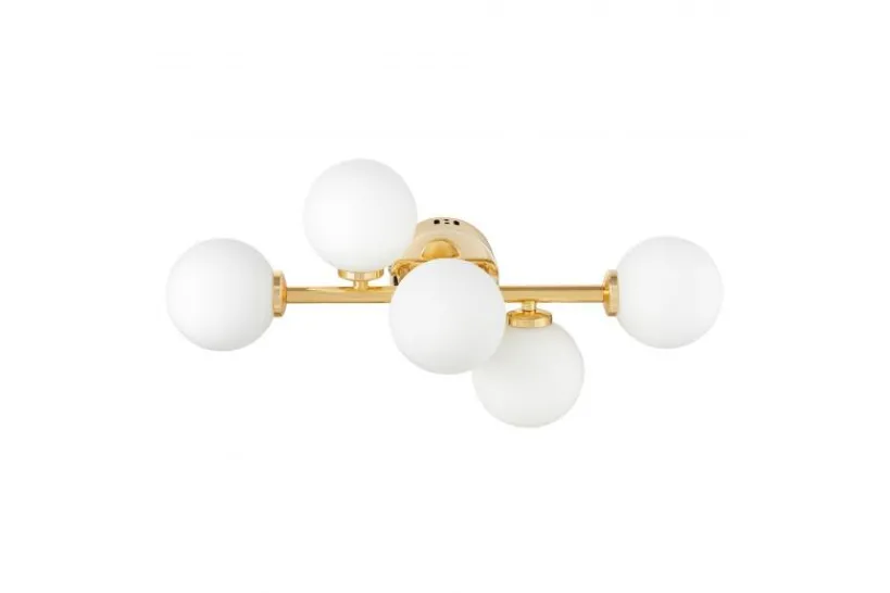 Arrediorg Applique lampada da parete di design MARSIADA W5 Oro caldo