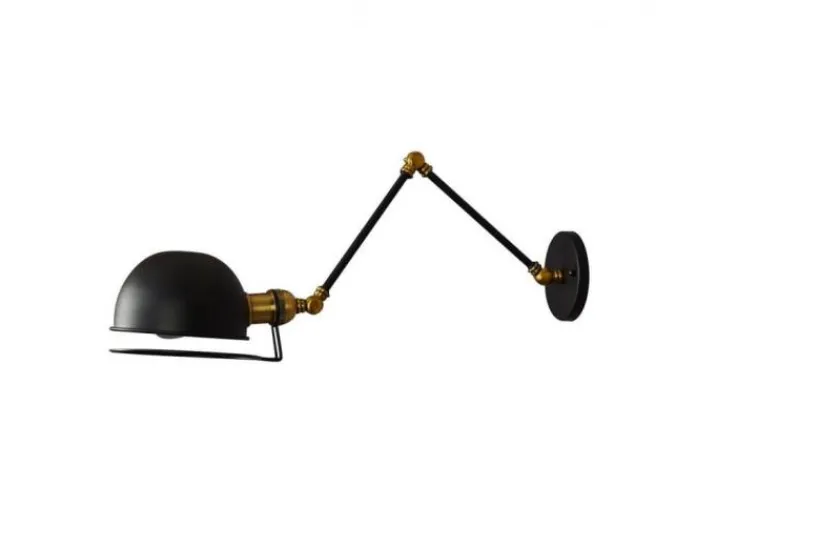 Arrediorg Applique lampada da parete Stile Industriale GLUM W2