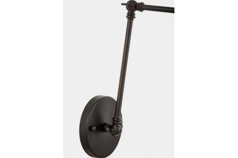Arrediorg Applique lampada da parete stile industriale vintage BARTON W2