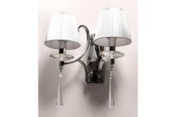 Arrediorg Applique lampada da parete VENISIA W2