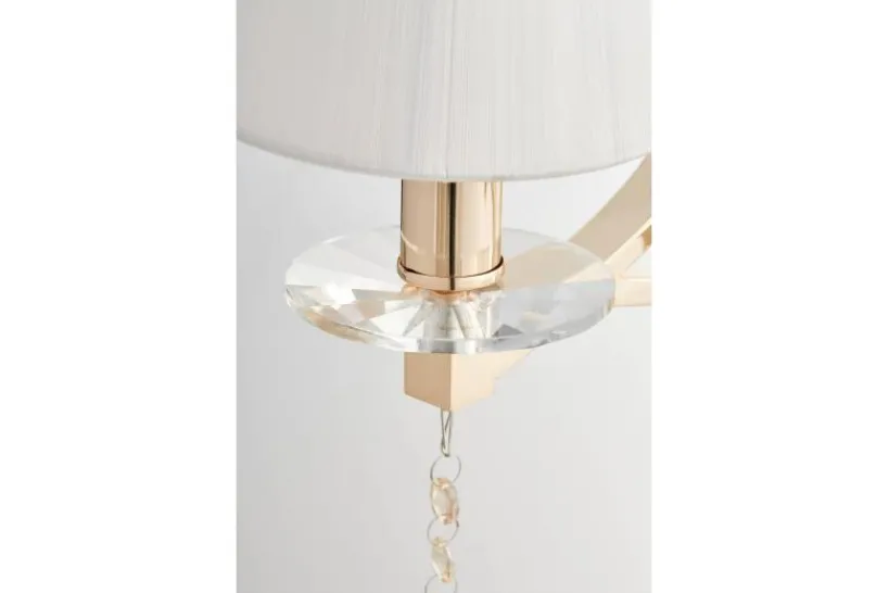 Arrediorg Applique lampada da parete VENISIA W2 Oro