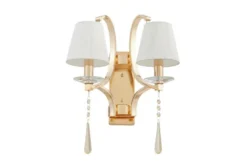 Arrediorg Applique lampada da parete VENISIA W2 Oro