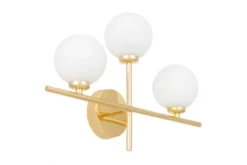 Arrediorg Applique 3 sfere oro MARSIADA TRIO NEO