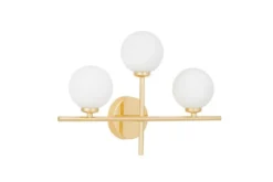 Arrediorg Applique 3 sfere oro MARSIADA TRIO NEO