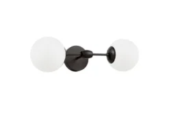 Arrediorg Applique stile industrial chic e bianco ZODIAK W2