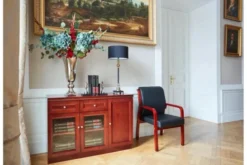 Arrediorg Armadietto 3 ante per ufficio o studio in stile classico PRESTIGE C635A