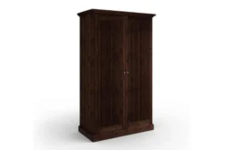 Arrediorg Armadio a 2 ante in pino massello finitura shabby classico Rosella