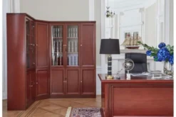 Arrediorg Armadio angolare classico per ufficio PRESTIGE C610