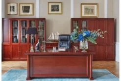Arrediorg Armadio 2 ante per ufficio o studio in stile classico PRESTIGE C620A