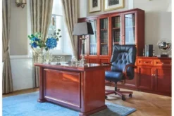 Arrediorg Armadio 2 ante per ufficio o studio in stile classico PRESTIGE C620A