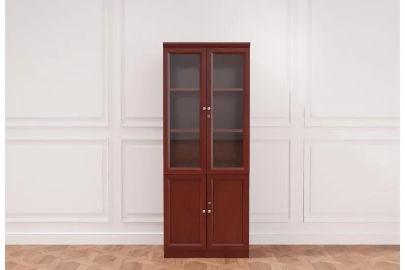 Arrediorg Armadio 2 ante per ufficio o studio in stile classico PRESTIGE C620A