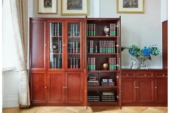 Arrediorg Armadio 2 ante per ufficio o studio in stile classico PRESTIGE C720A