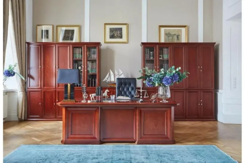 Arrediorg Armadio 3 ante per ufficio o studio in stile classico PRESTIGE C730A