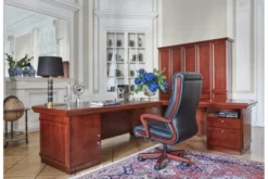 Arrediorg Armadio 3 ante per ufficio o studio in stile classico PRESTIGE C730B