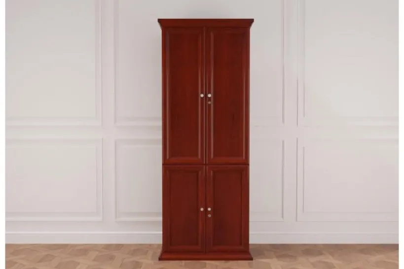 Arrediorg Armadio 2 ante per ufficio stile classico PRESTIGE C720B