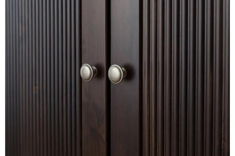Arrediorg Armadio 4 ante pino massello shabby classico Rosella