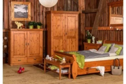 Arrediorg Armadio basso shabby toscano legno massello