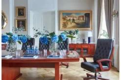 Arrediorg Arredo completo per sala riunione con tavolo 360 cm e 8 poltrona direzionale