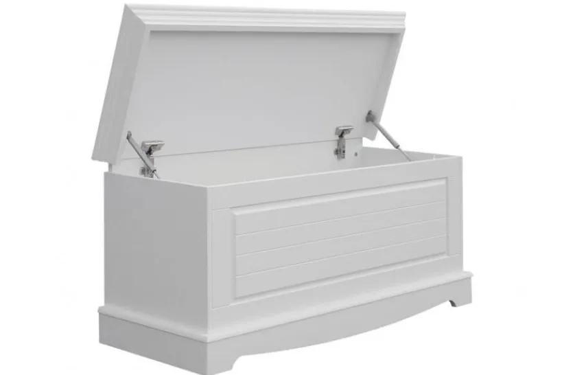 Arrediorg Cassapanca shabby chic pino massello
