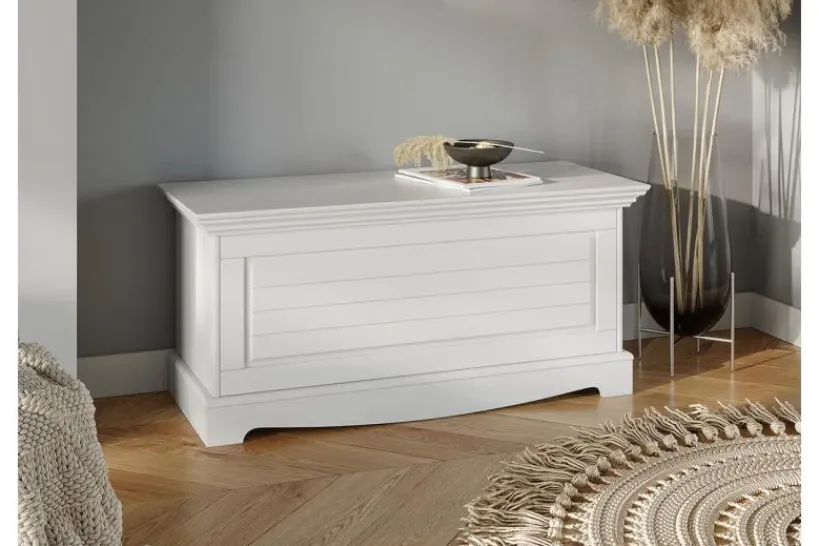Arrediorg Cassapanca shabby chic pino massello