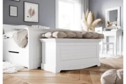 Arrediorg Cassettone per letto shabby chic pino massello