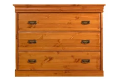 Arrediorg Comò naturale legno massello shabby toscano