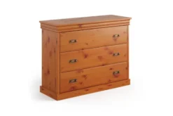 Arrediorg Comò naturale legno massello shabby toscano