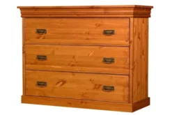 Arrediorg Comò naturale legno massello shabby toscano