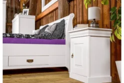 Arrediorg Comodino legno massello toscano shabby