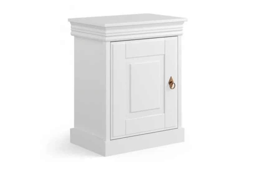 Arrediorg Comodino legno massello toscano shabby