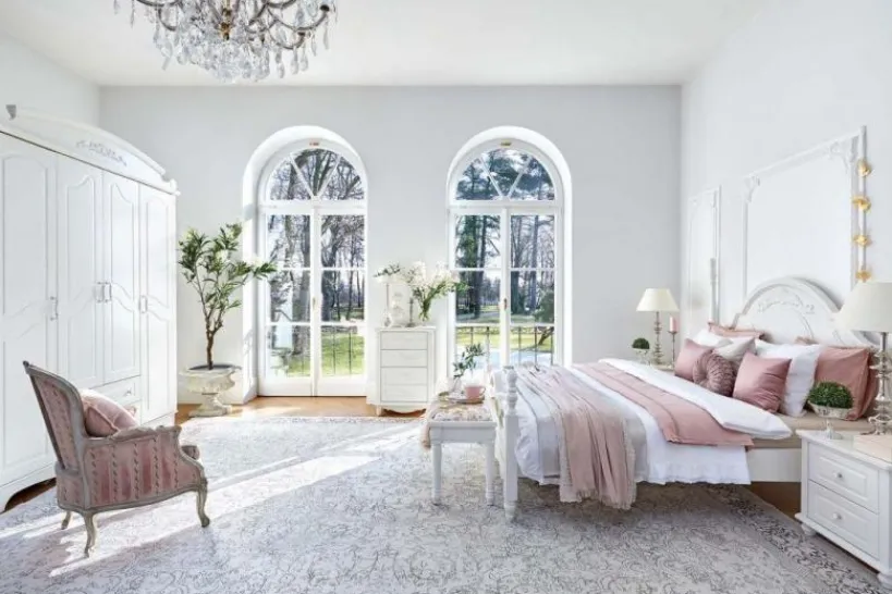 Arrediorg Comodino Princess 879 colore Bianco