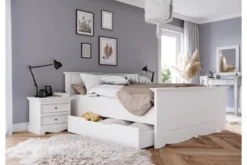 Arrediorg Comodino shabby chic pino massello