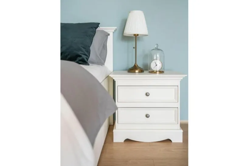Arrediorg Comodino shabby chic pino massello