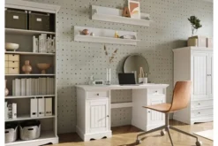 Arrediorg Coppia di mensole shabby chic pino massello