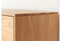 Arrediorg Credenza moderna massello con sezione di tronco