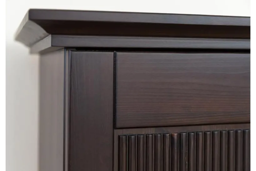 Arrediorg Credenza pino massello shabby classico Rosella