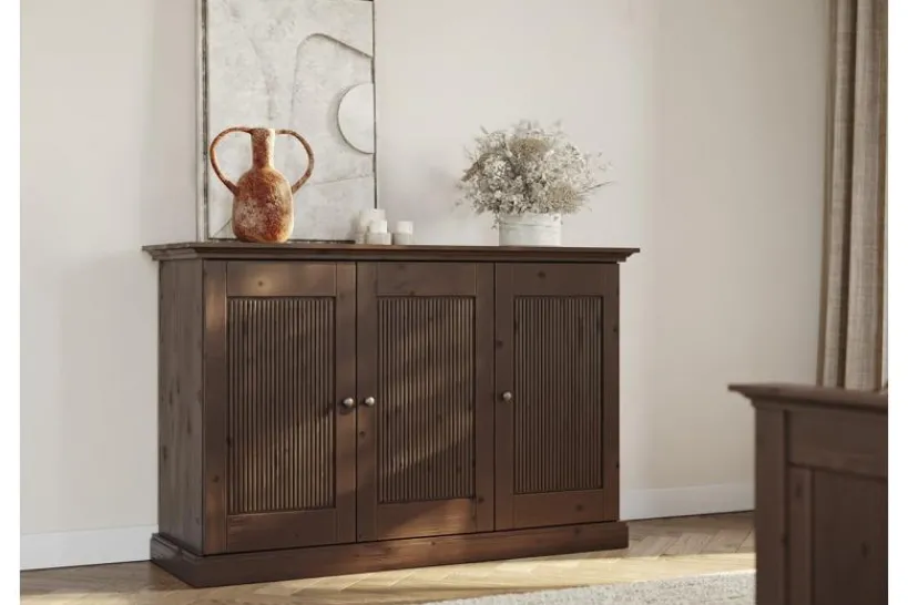 Arrediorg Credenza pino massello shabby classico Rosella