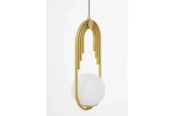 Arrediorg Lampada art deco a sfera ottone ZANETTI D15