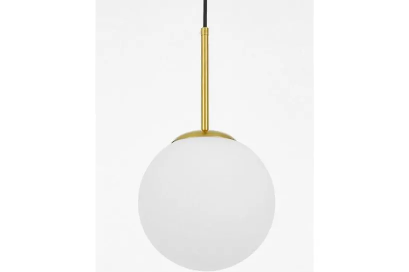 Arrediorg Lampada a sospensione a sfera ottone FREDICA D30