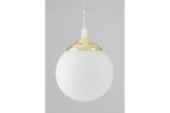 Arrediorg Lampada a sospensione a sfera oro FINO W1