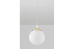 Arrediorg Lampada a sospensione a sfera oro FINO W1