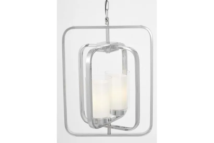Arrediorg LAMPADA A SOSPENSIONE CHICAGO CROMATA W2