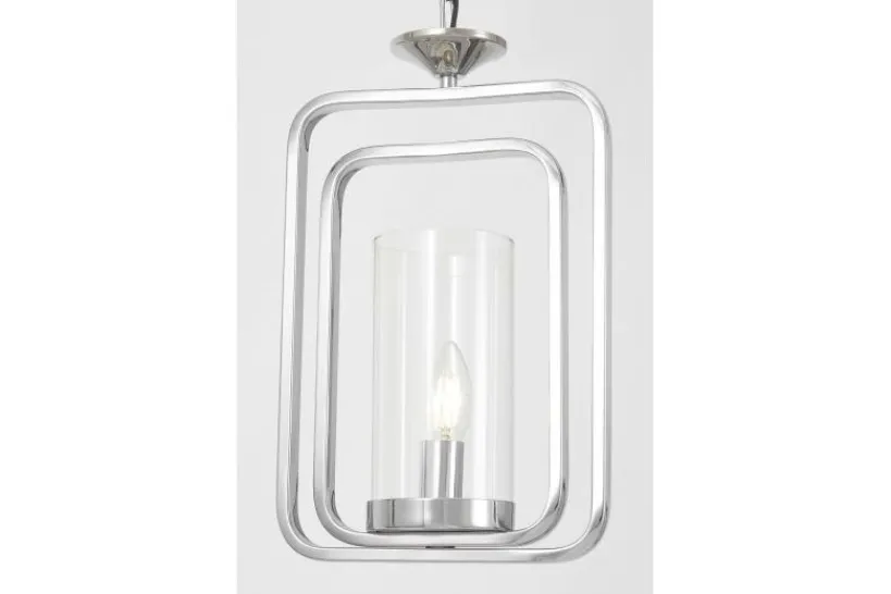 Arrediorg LAMPADA A SOSPENSIONE CROMATA BENTON W1