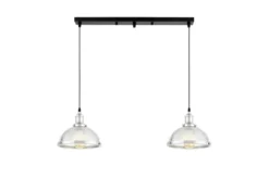 Arrediorg LAMPADA A SOSPENSIONE CROMO BRICO W2