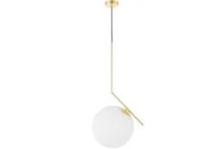 Arrediorg Lampada a sospensione di design a sfera oro SORENTO D30