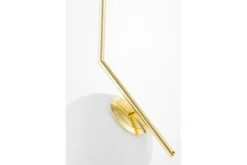 Arrediorg Lampada a sospensione di design a sfera oro SORENTO D30